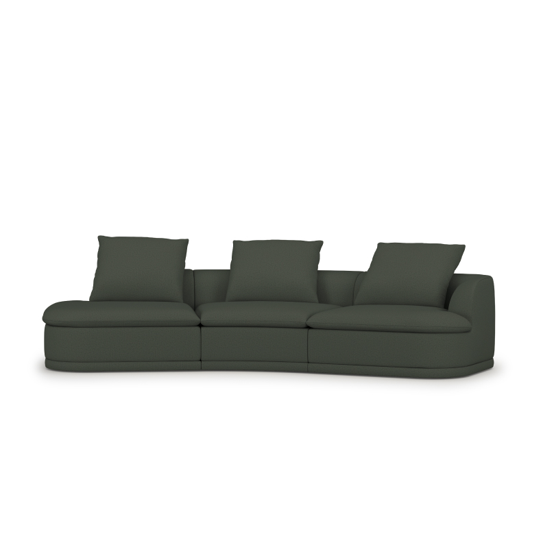 Atlason Composed Modular Sofa Open Sweep Sectional