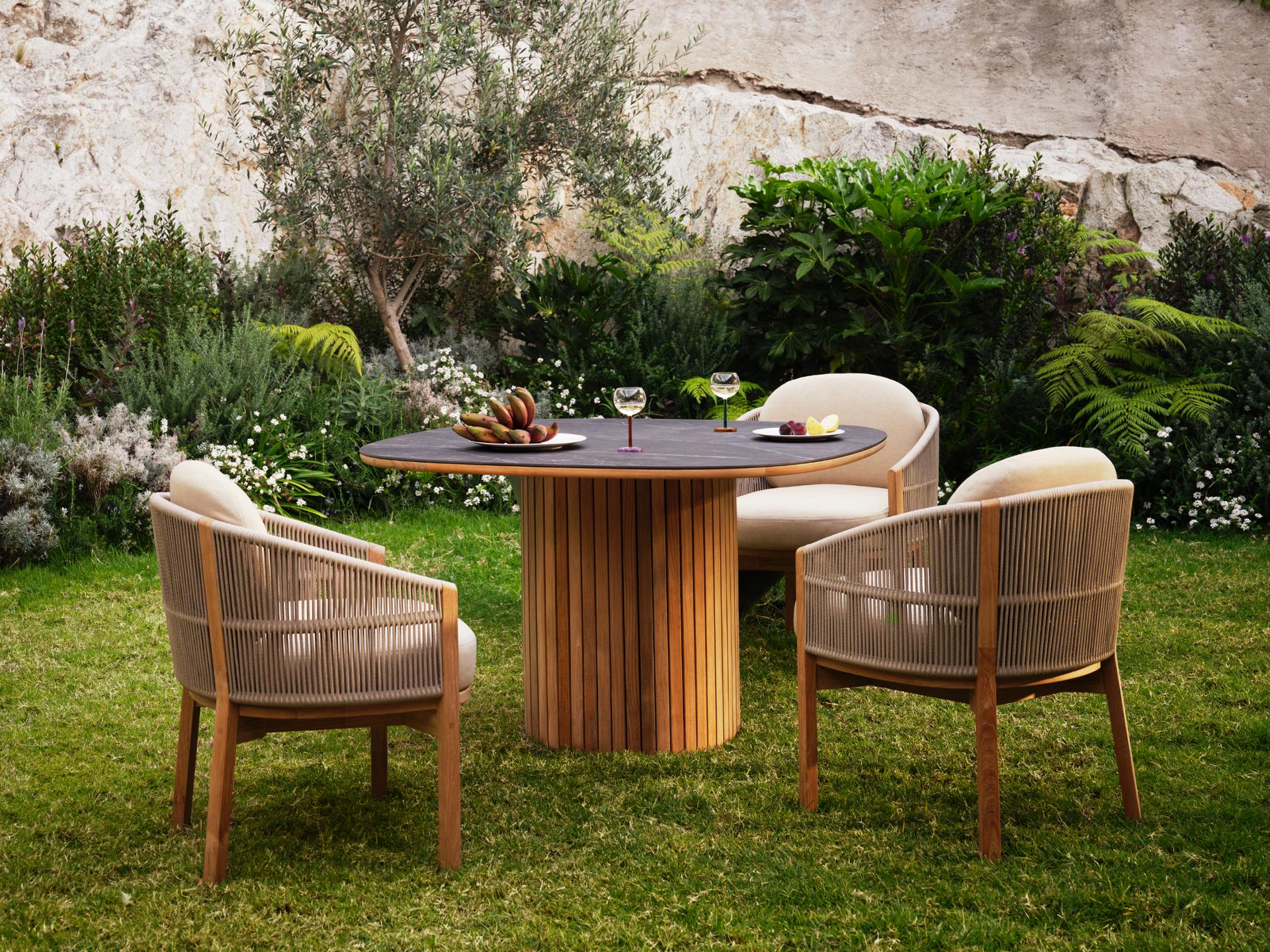 Softlands Outdoor Dining Table, Soft Square 