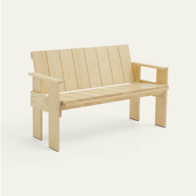 Crate Dining Bench 