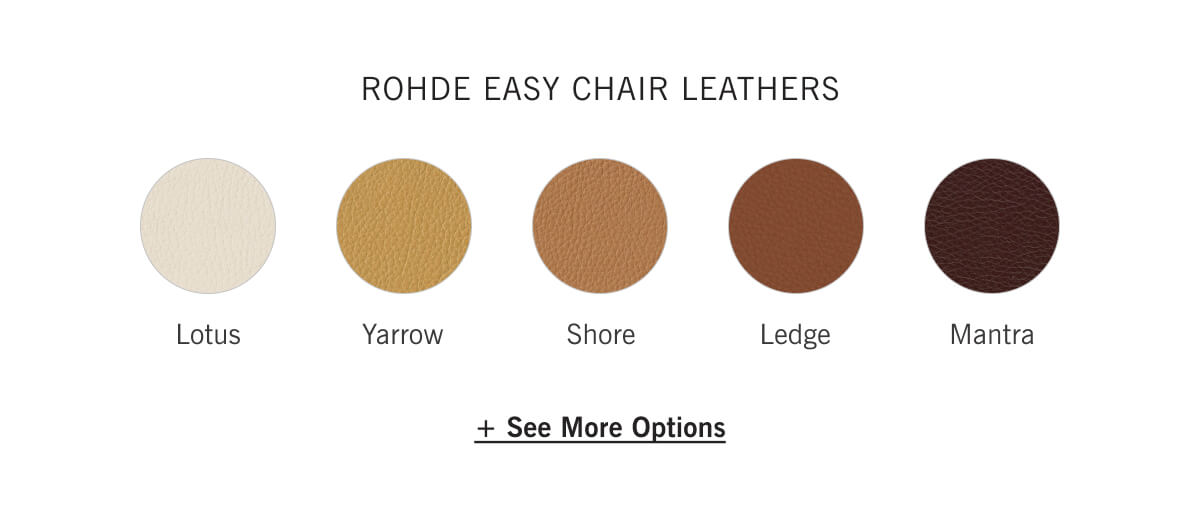 ROHDE EASY CHAIR LEATHERS