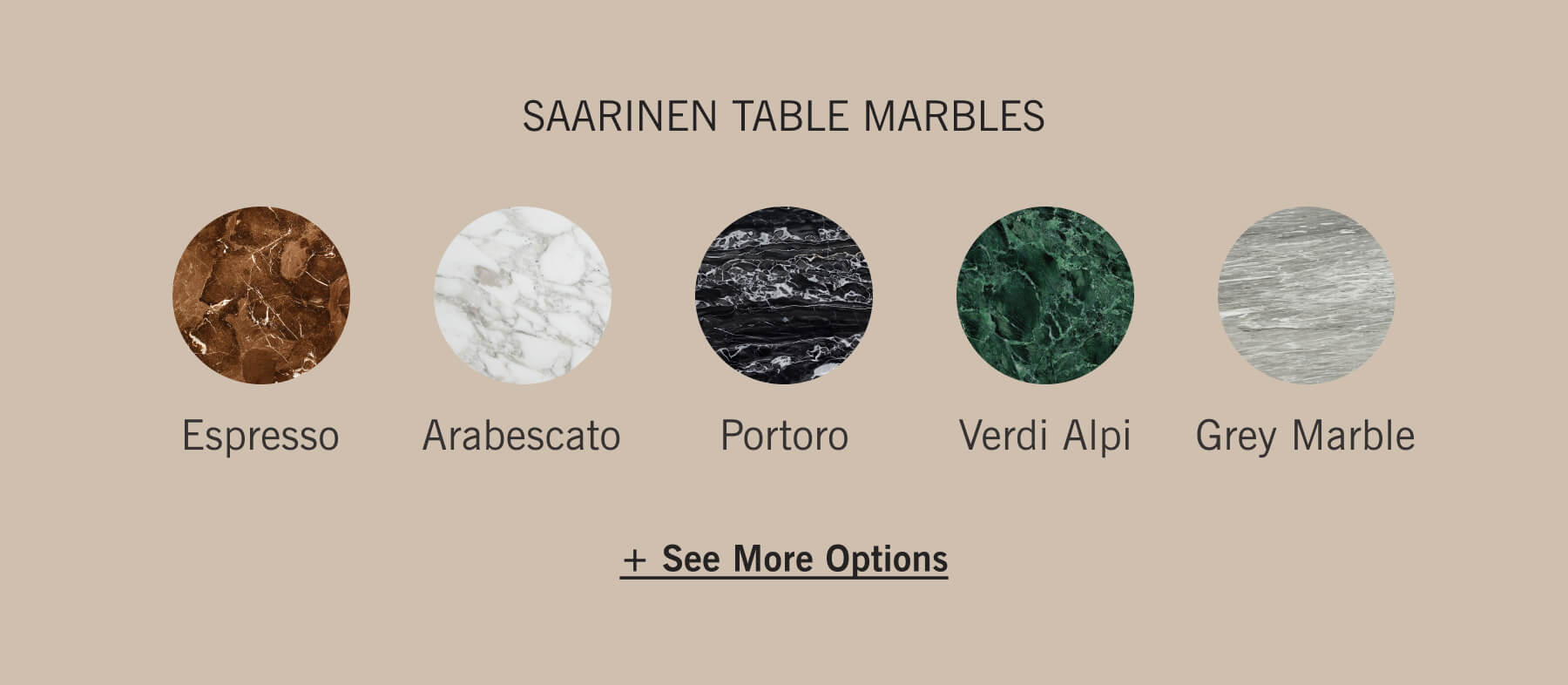 SAARINEN TABLE MARBLES