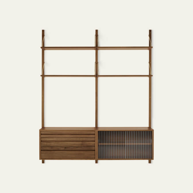 Royal System Shelving 2 Bay