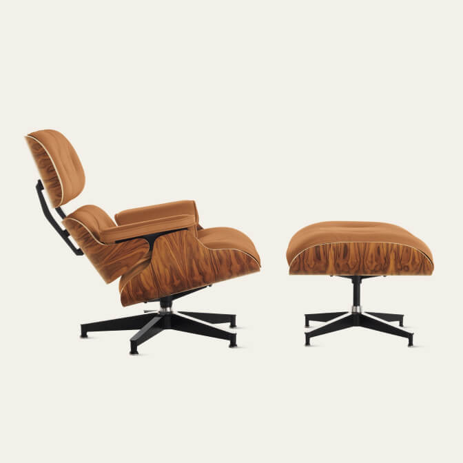 Eames Lounge and Ottoman 