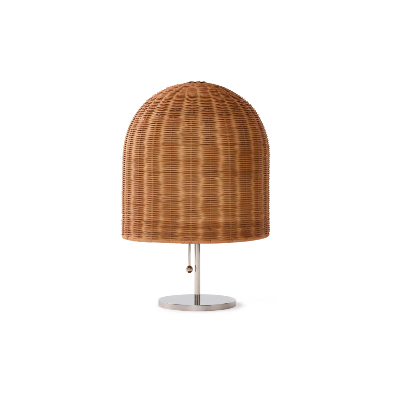 Bell Wicker Table Lamp
