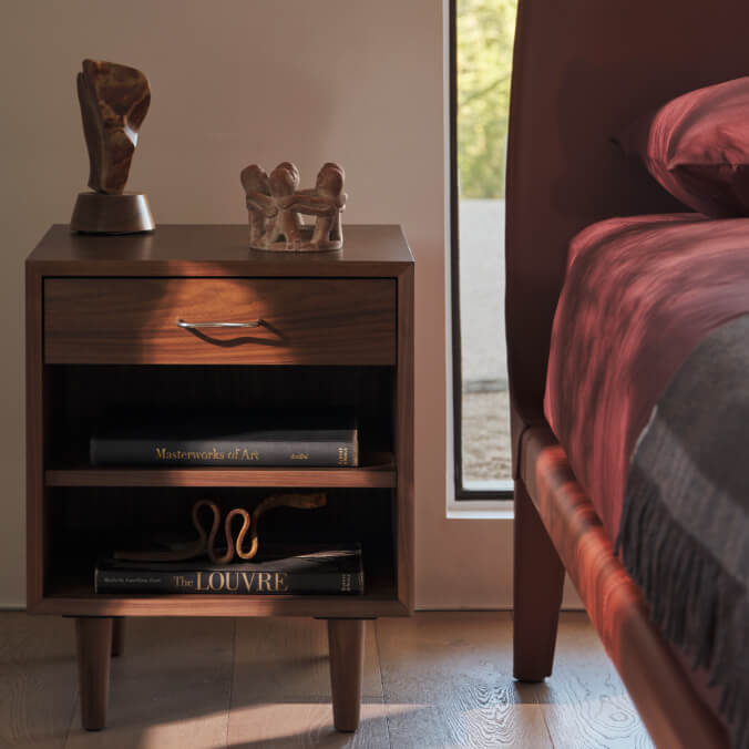 Nelson Basic Cabinet Series Bedside Table