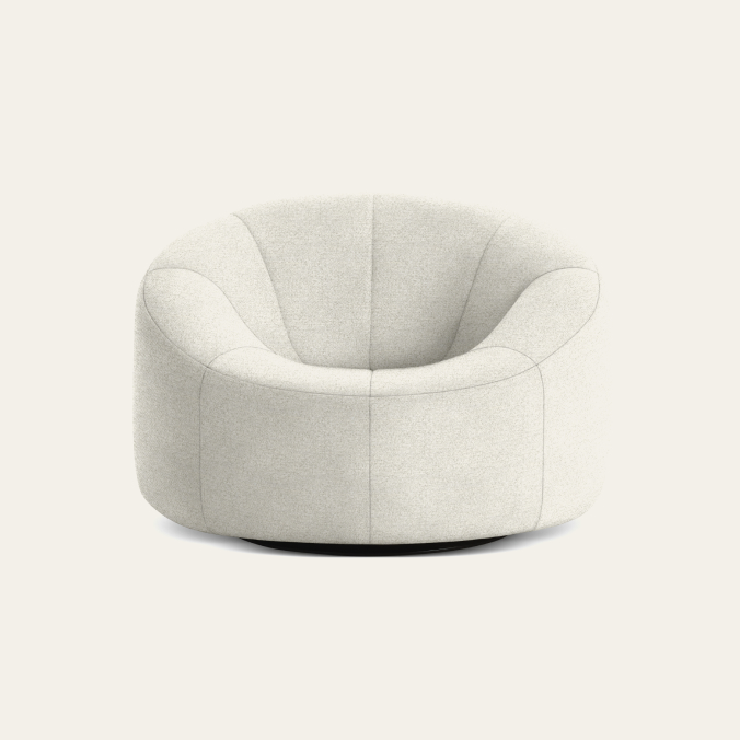Pumpkin Swivel Chair