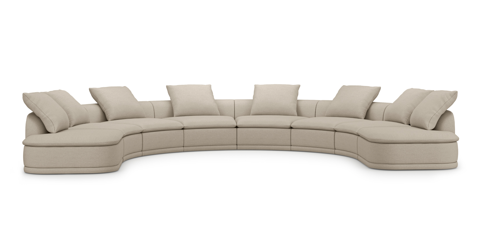 Atlason Composed Modular Sofa U Shape Sectional