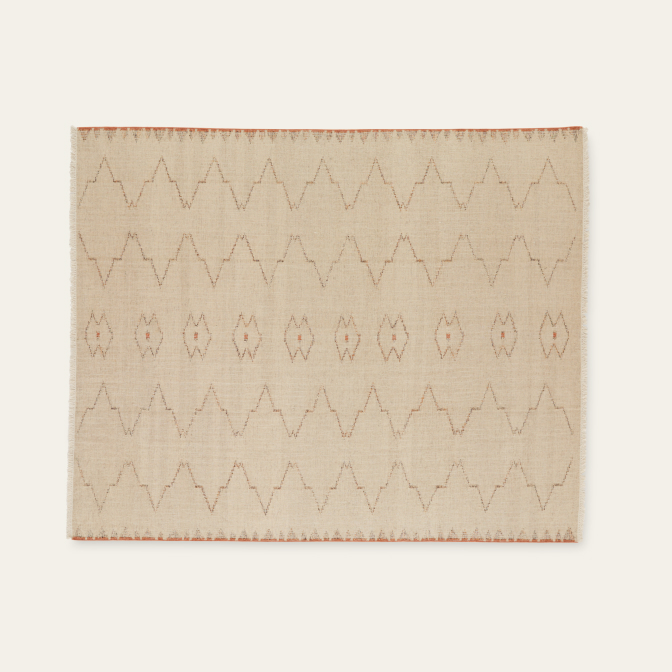 Indo Flatweave Jute Rug