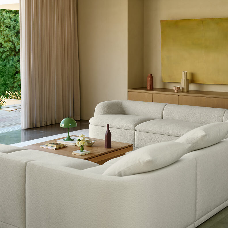 Atlason composed modular sofa